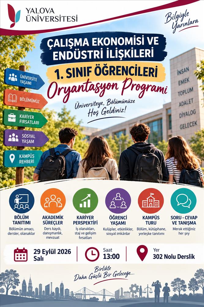 Birinci Sınıf Öğrencilerine Yönelik Oryantasyon Programı Gerçekleştirildi