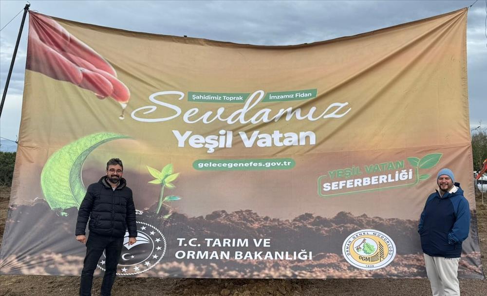 Milli Ağaçlandırma Günü Kapsamında Fidan Dikme Etkinliğine Katılım Sağladık