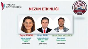 Bölüm Mezun Söyleşileri Gerçekleştirildi