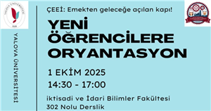 Bölüm Oryantasyon Programı Gerçekleştirildi